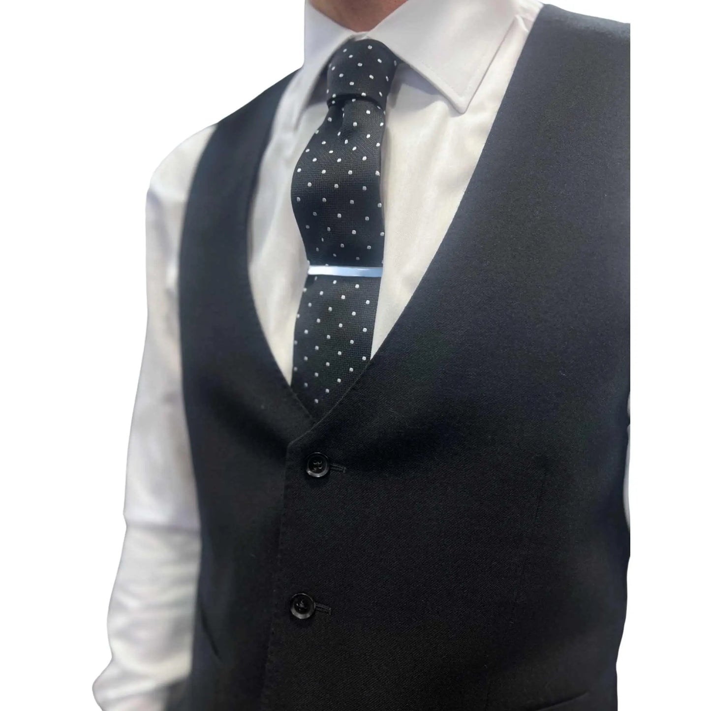 Buy Woven Durham Alfred Brown Wool 3-Piece Suit - Black | Suitss at Woven Durham