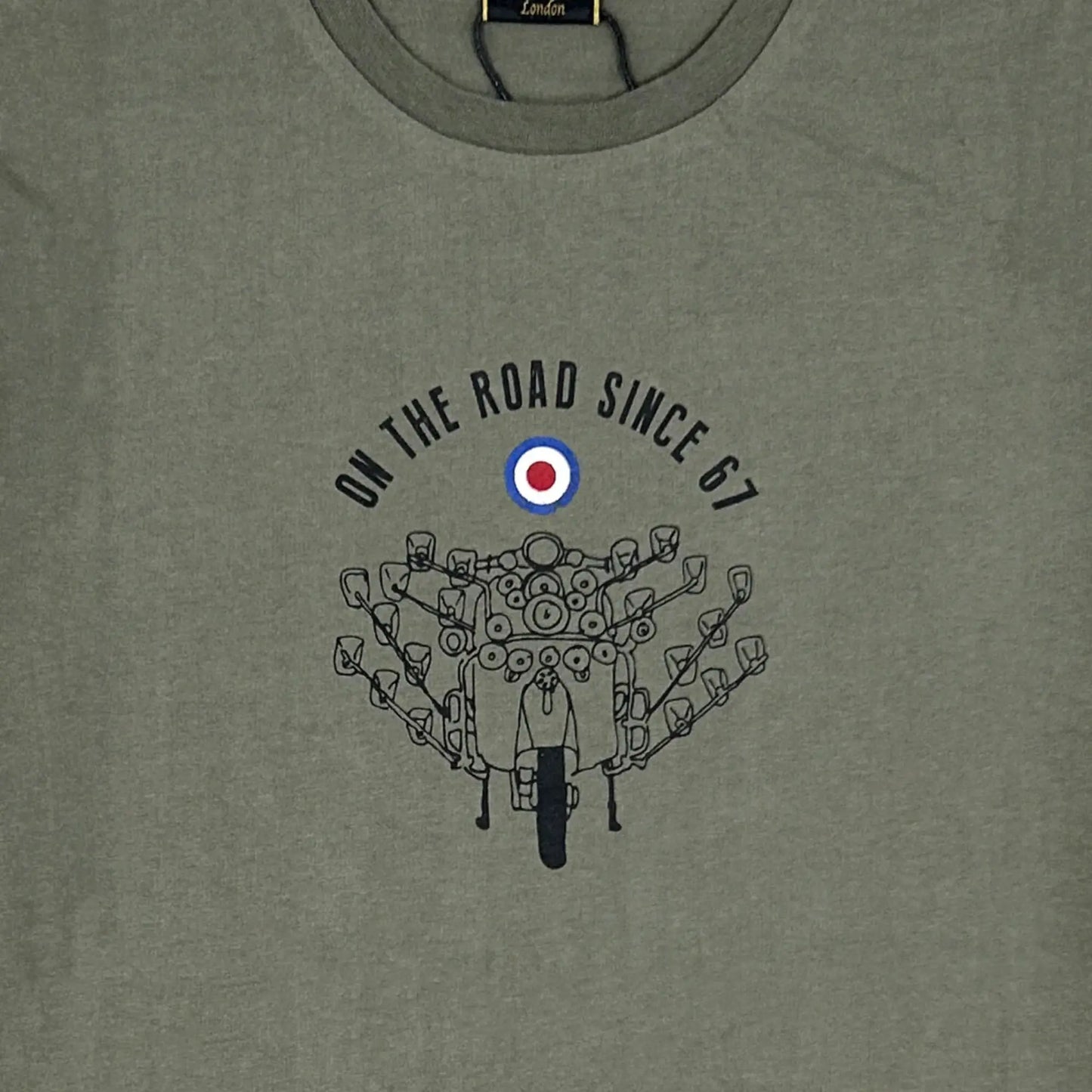 Buy Merc London Crane T-Shirt - Khaki | T-Shirtss at Woven Durham