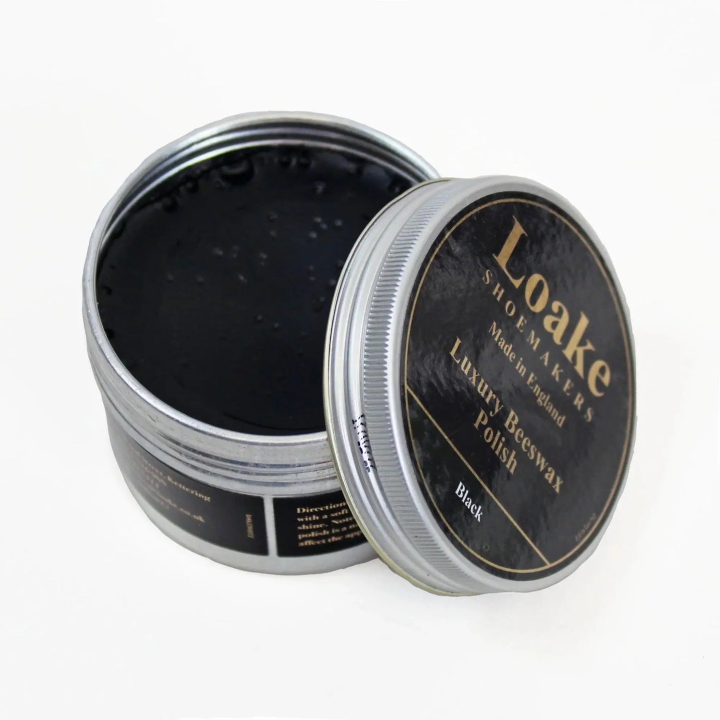 Buy Loake Luxury Leather Beeswax Shoe Polish - Black | Shoe Care & Toolss at Woven Durham