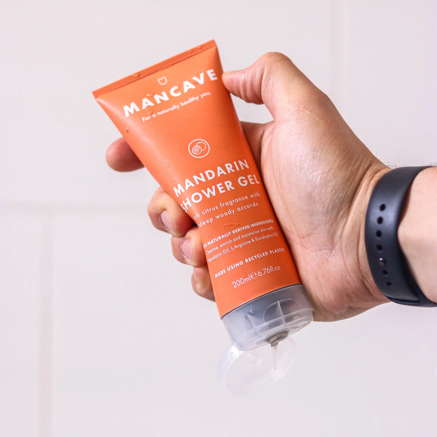 Buy ManCave Mandarin Shower Gel - 200ml | Groomings at Woven Durham