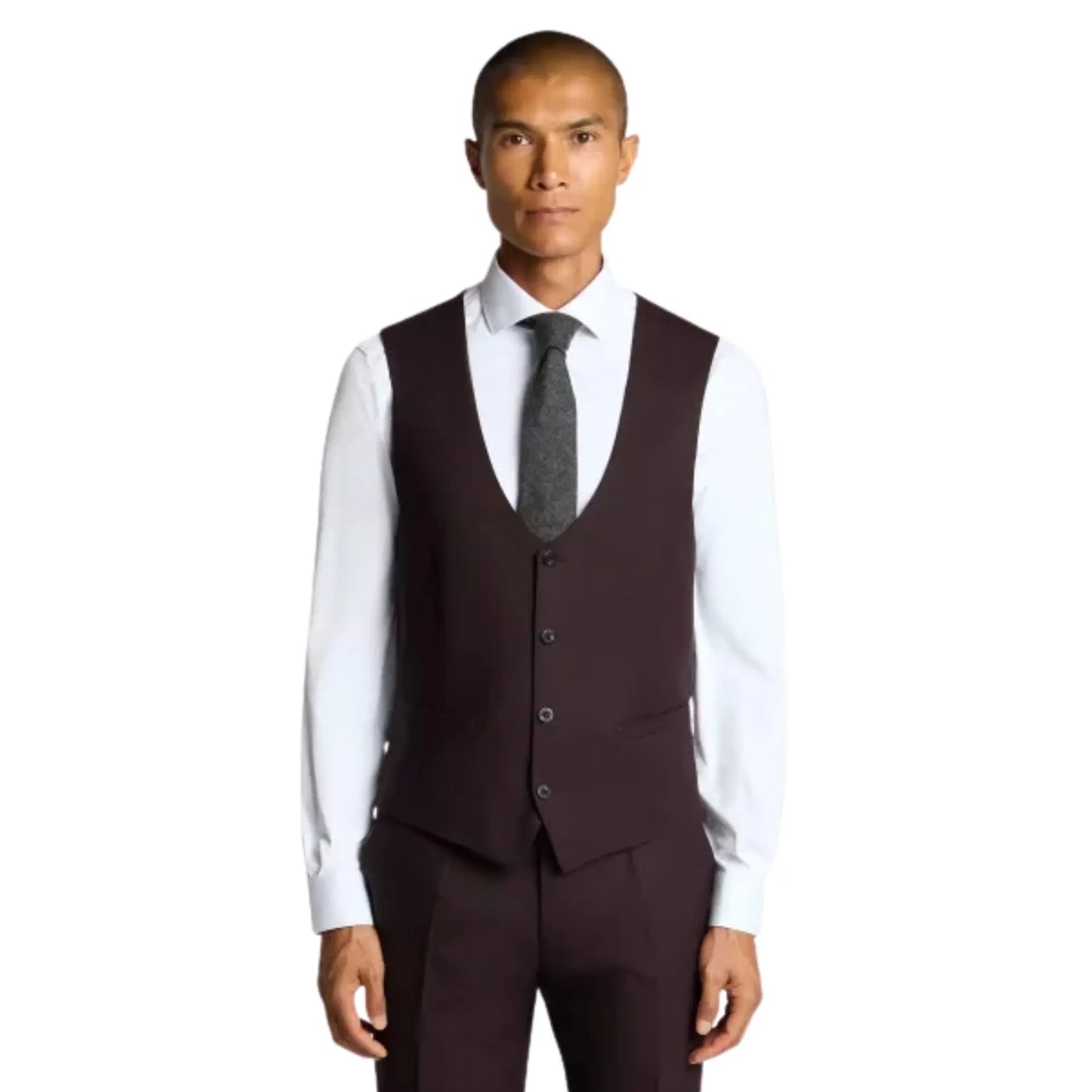 Buy Remus Uomo Massa Suit Waistcoat - Dark Red | Suit Waistcoatss at Woven Durham