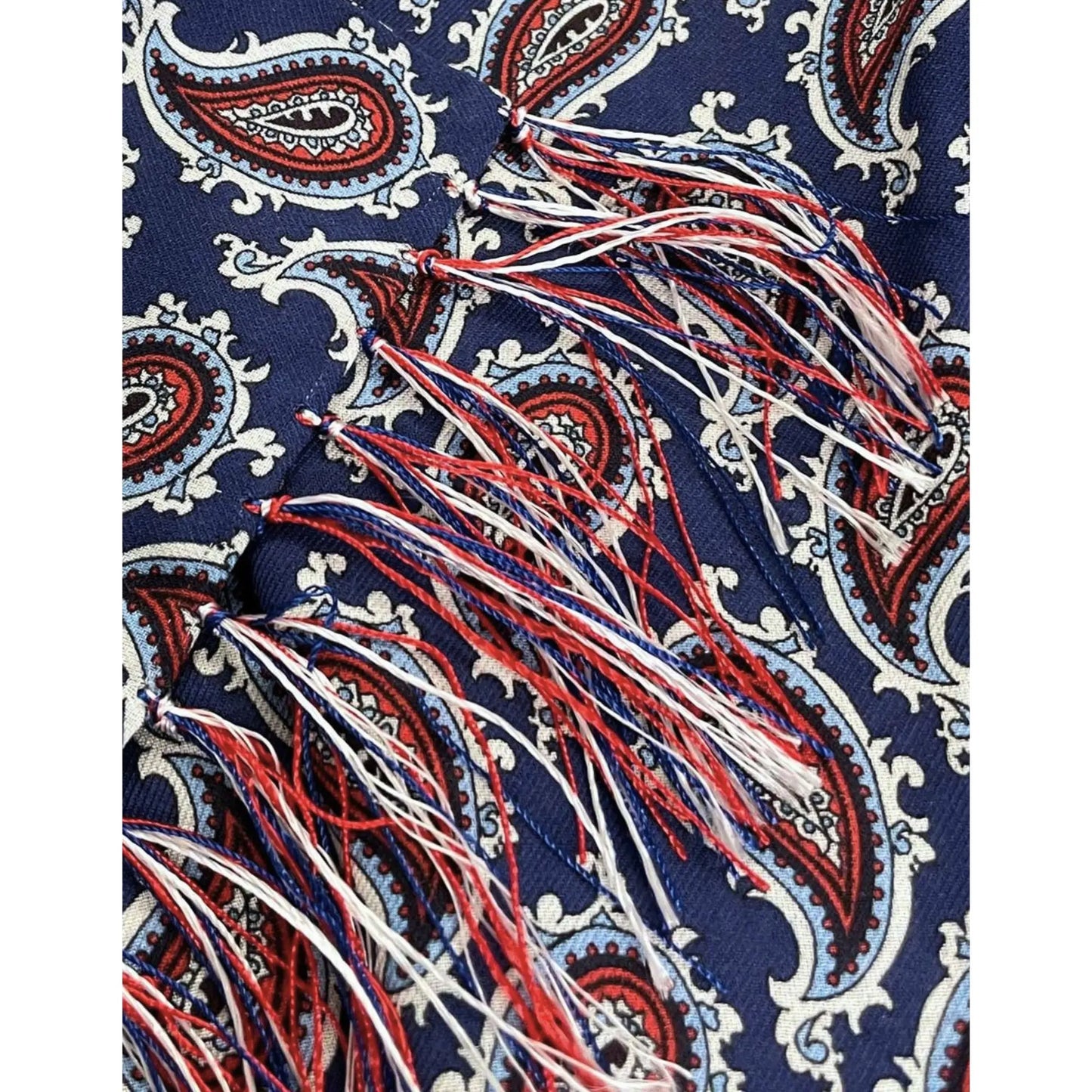 Buy Tootal Navy Paisley Scarf | Aviator Scarvess at Woven Durham