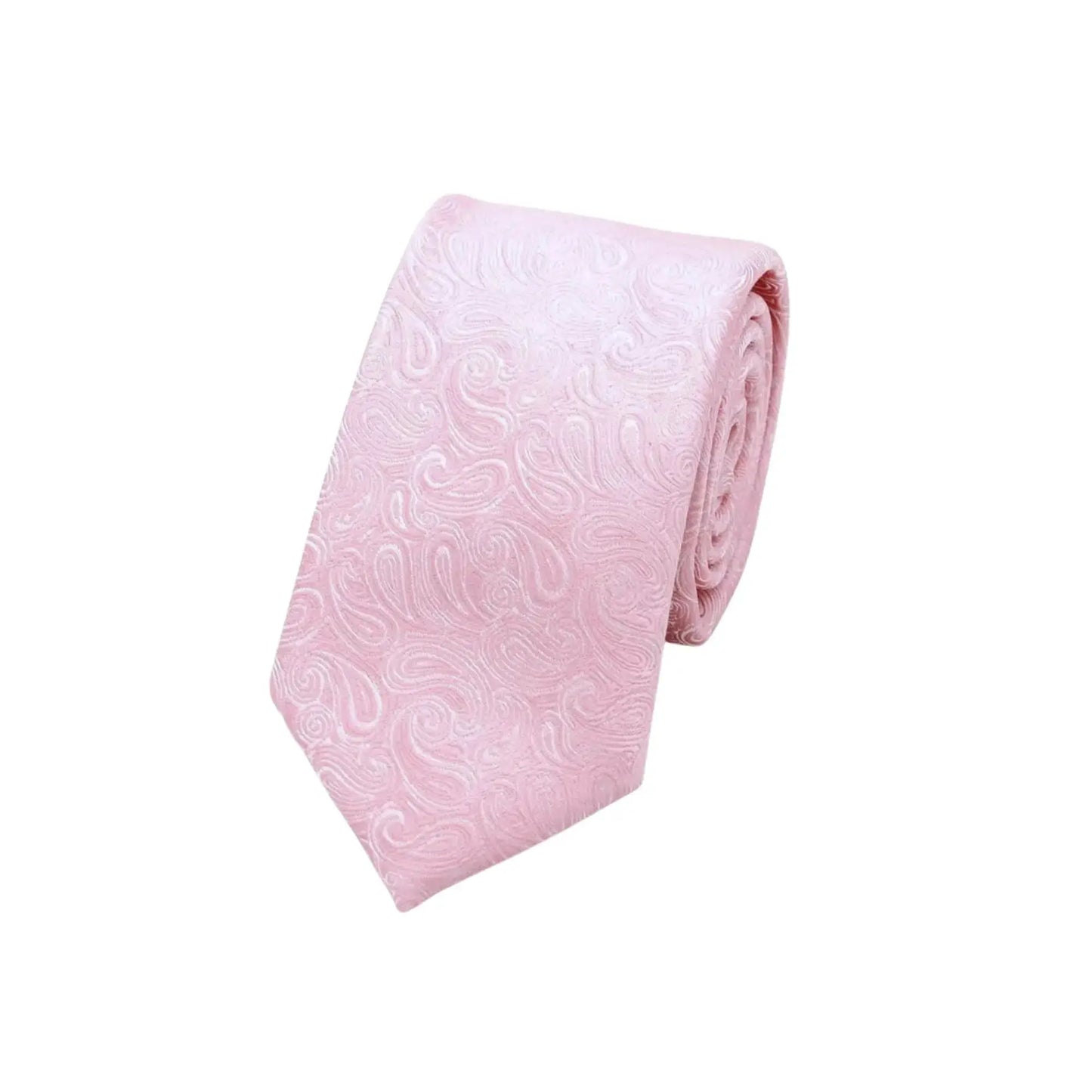 Buy L.A. Smith Pink Wedding Paisley Tie | Silk Tiess at Woven Durham