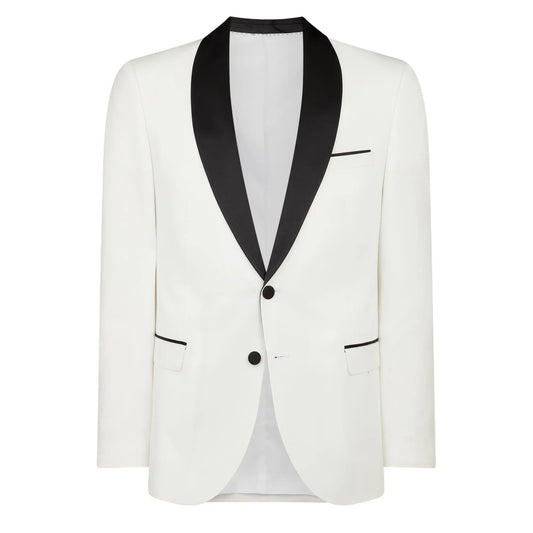 Buy Remus Uomo Ricardo Dinner Jacket - White | Blazerss at Woven Durham