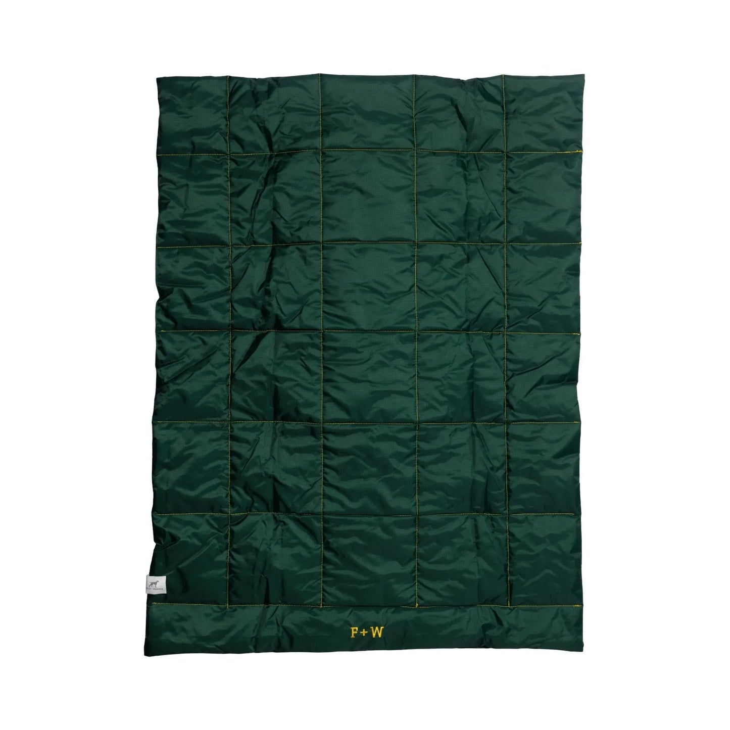 Buy Field + Wander Travel Dog Mat - Blue/Green | Dog Mats at Woven Durham