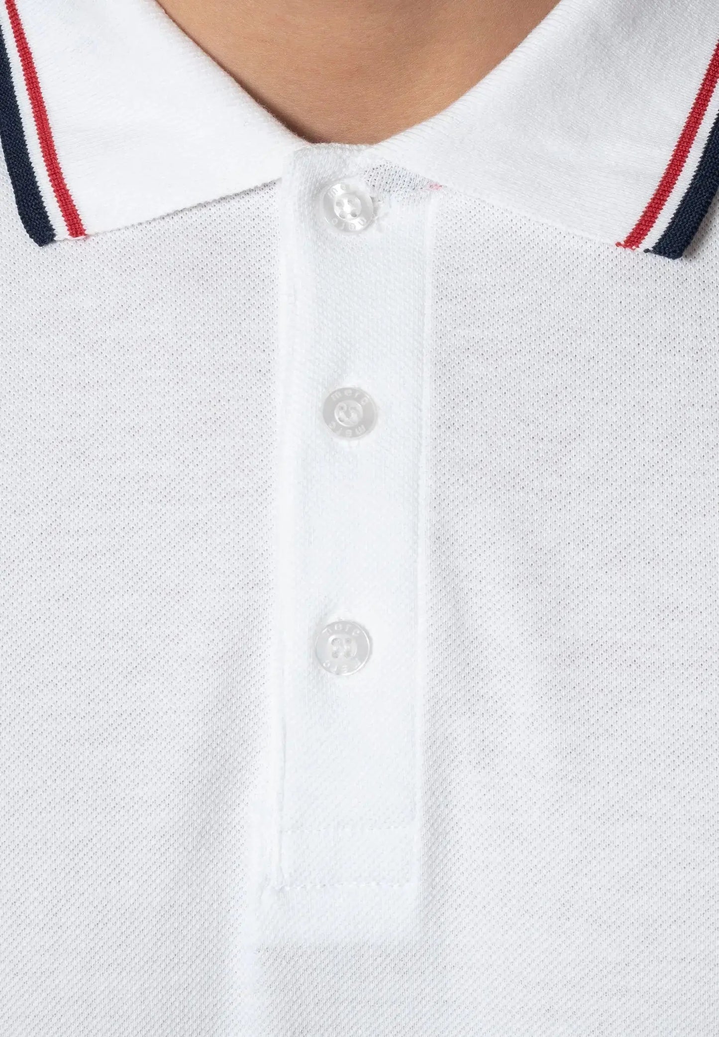 Merc London Card Polo Shirt - White From Woven Durham