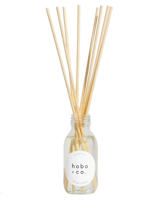 Buy Hobo + Co Citrus & Basil Reed Diffuser - 100ml | Candless at Woven Durham