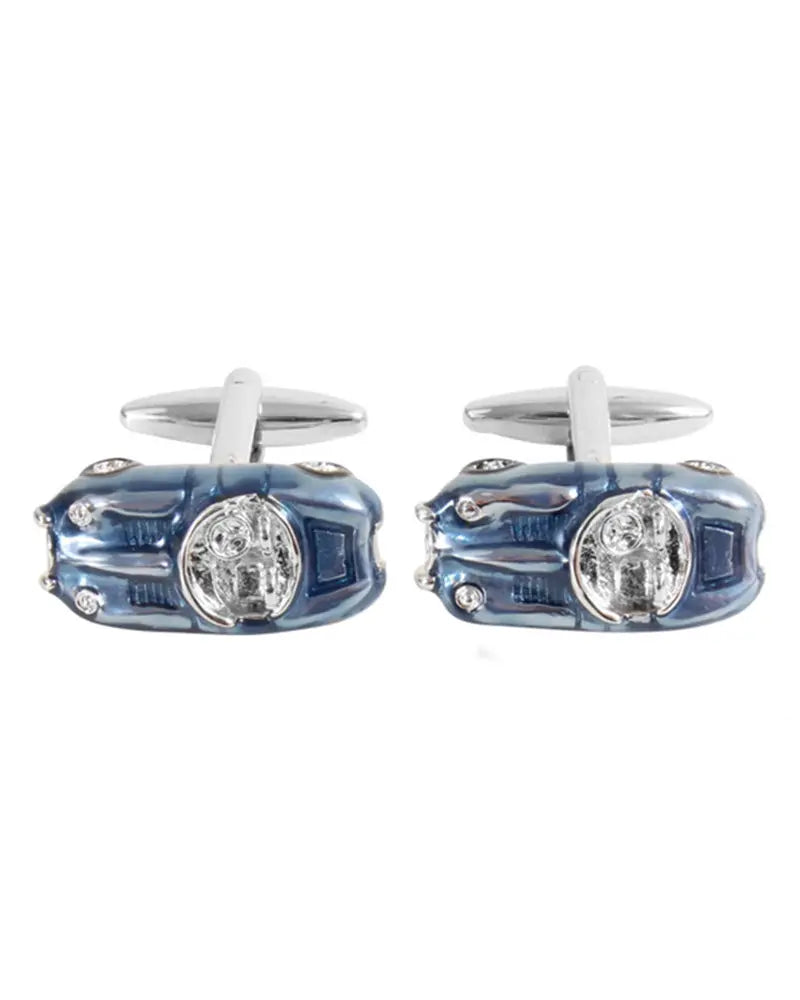 Classic Car Cufflinks - Blue Dalaco