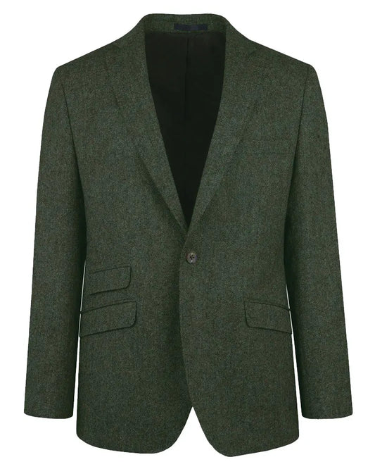 Donegal Suit Jacket - Green Torre