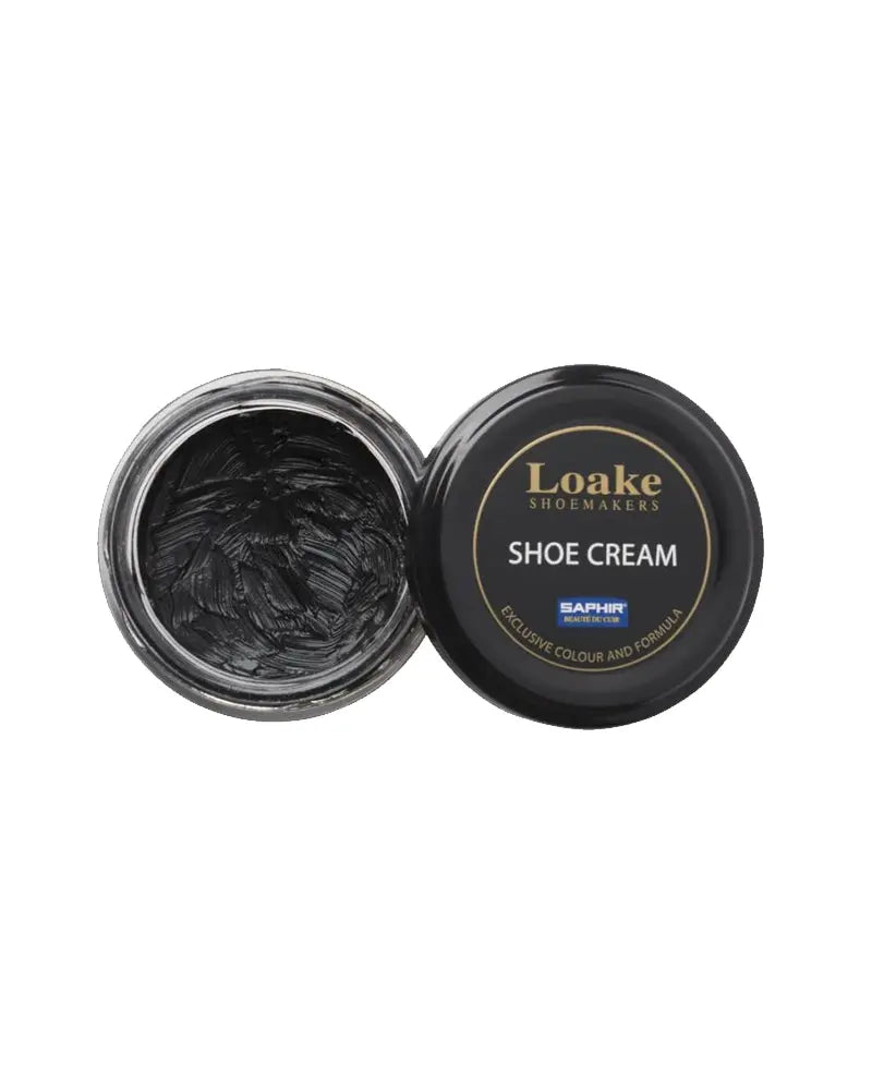 Leather Shoe Cream - Black Loake