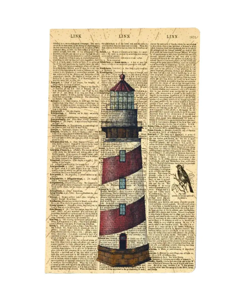 WeAct Company Lighthouse Dictionary A5 Lined Notebook – Woven Durham