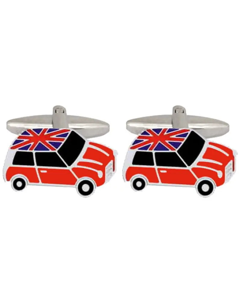 Mini Cooper UnionJack Cufflinks - Red Dalaco