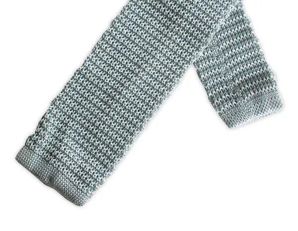 Pastel Mint Green Knitted Silk Tie Knightsbridge Neckwear