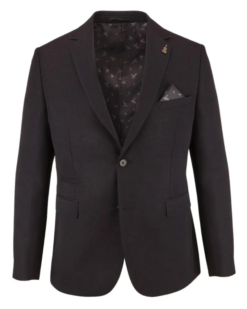 Mens black 2025 suit jacket cheap