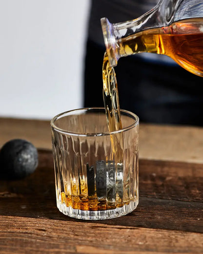 Buy Gentlemen's Hardware Whiskey Glass Gift Set with Whiskey Stones - Set of 2 | Tumblers at Woven Durham