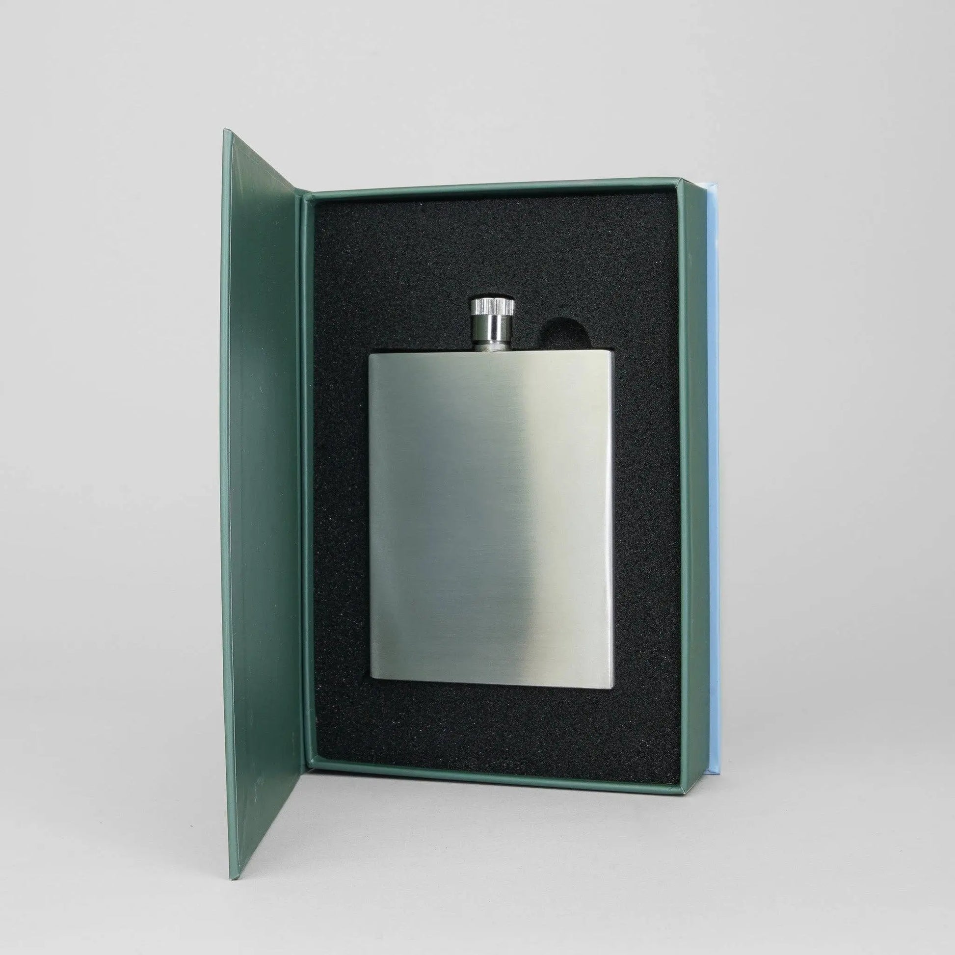 Buy Sophos 3oz Square Silver Hip Flask | Hip Flaskss at Woven Durham