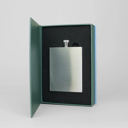 Buy Sophos 3oz Square Silver Hip Flask | Hip Flaskss at Woven Durham