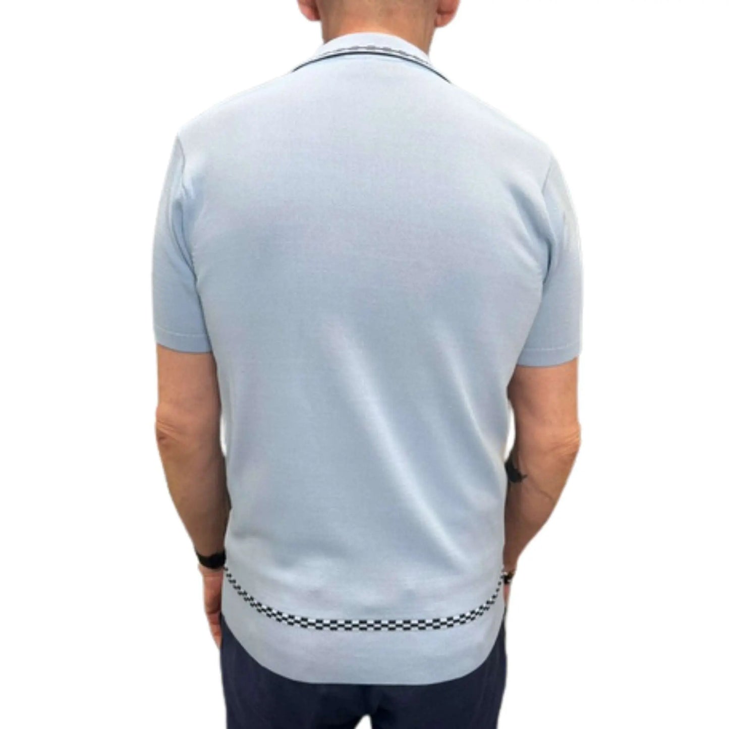 Buy Gabicci Vintage Alexander Polo - Surf | Short-Sleeved Polo Shirtss at Woven Durham