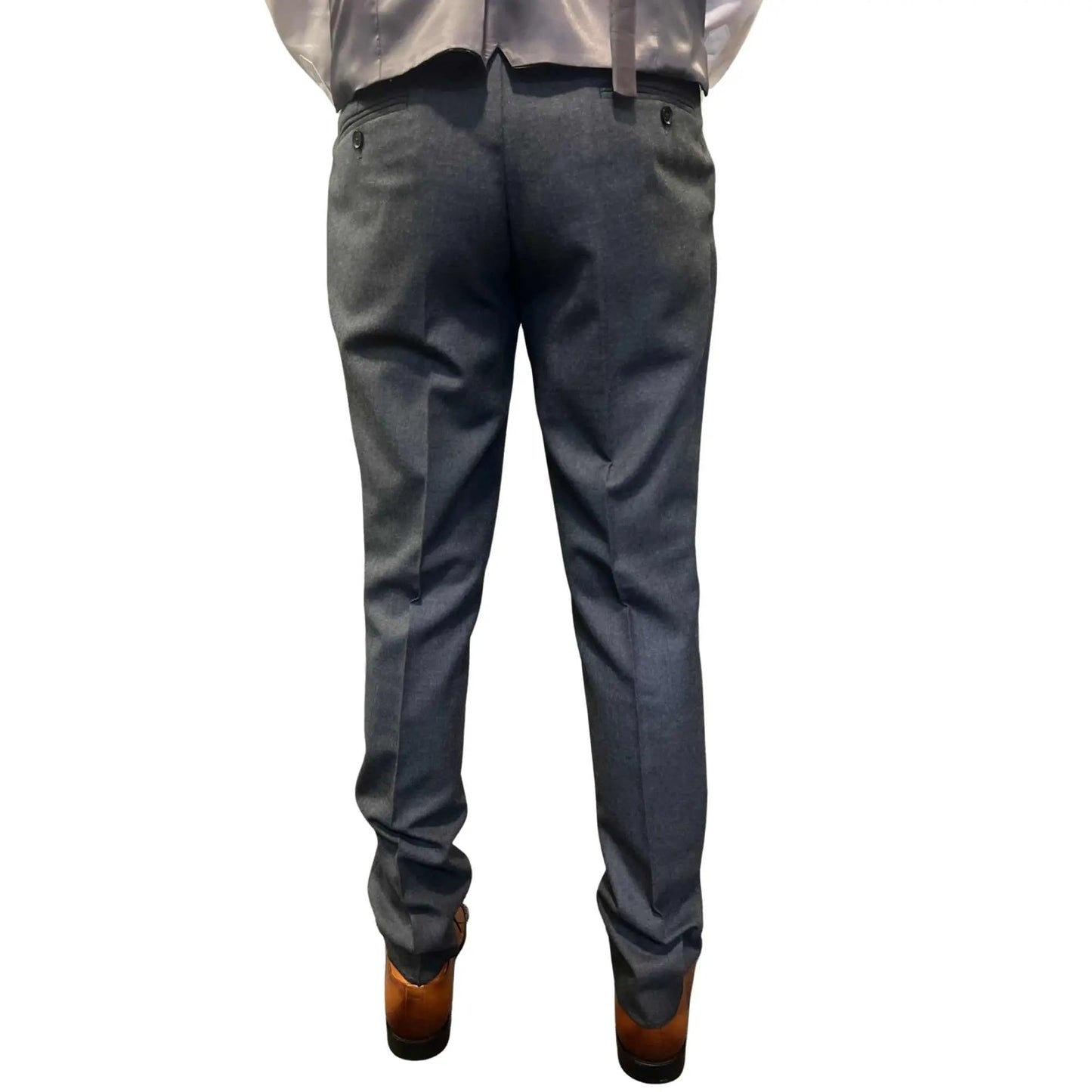 Buy Woven Durham Alfred Brown Wool 3-Piece Suit - Charcoal | Suitss at Woven Durham