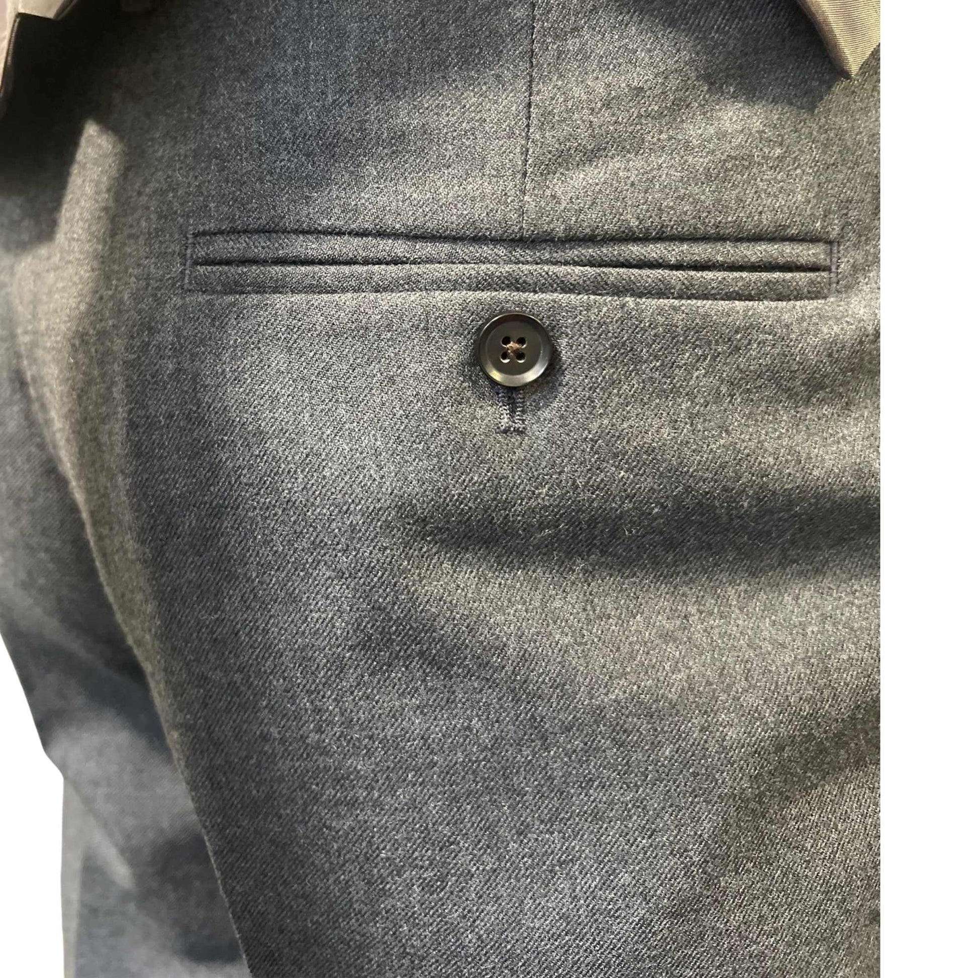 Buy Woven Durham Alfred Brown Wool 3-Piece Suit - Charcoal | Suitss at Woven Durham