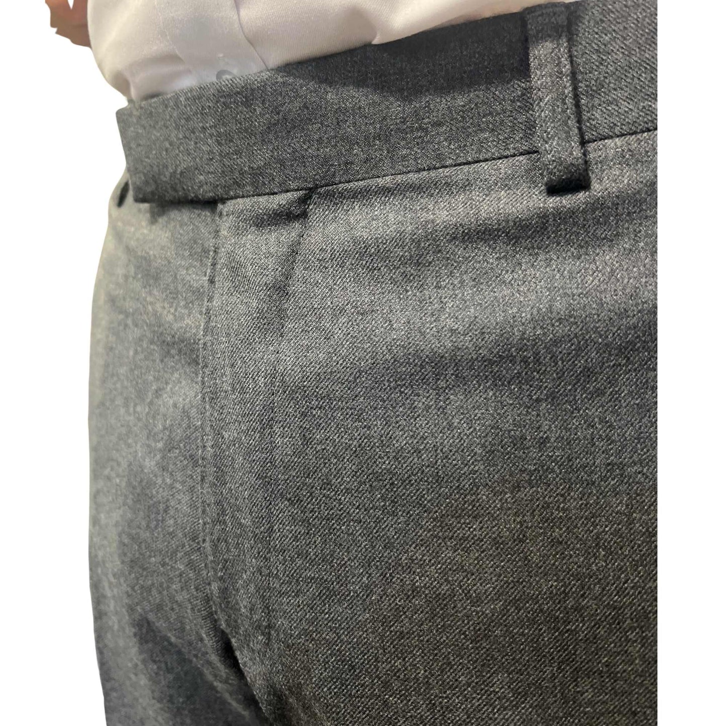 Buy Woven Durham Alfred Brown Wool 3-Piece Suit - Charcoal | Suitss at Woven Durham