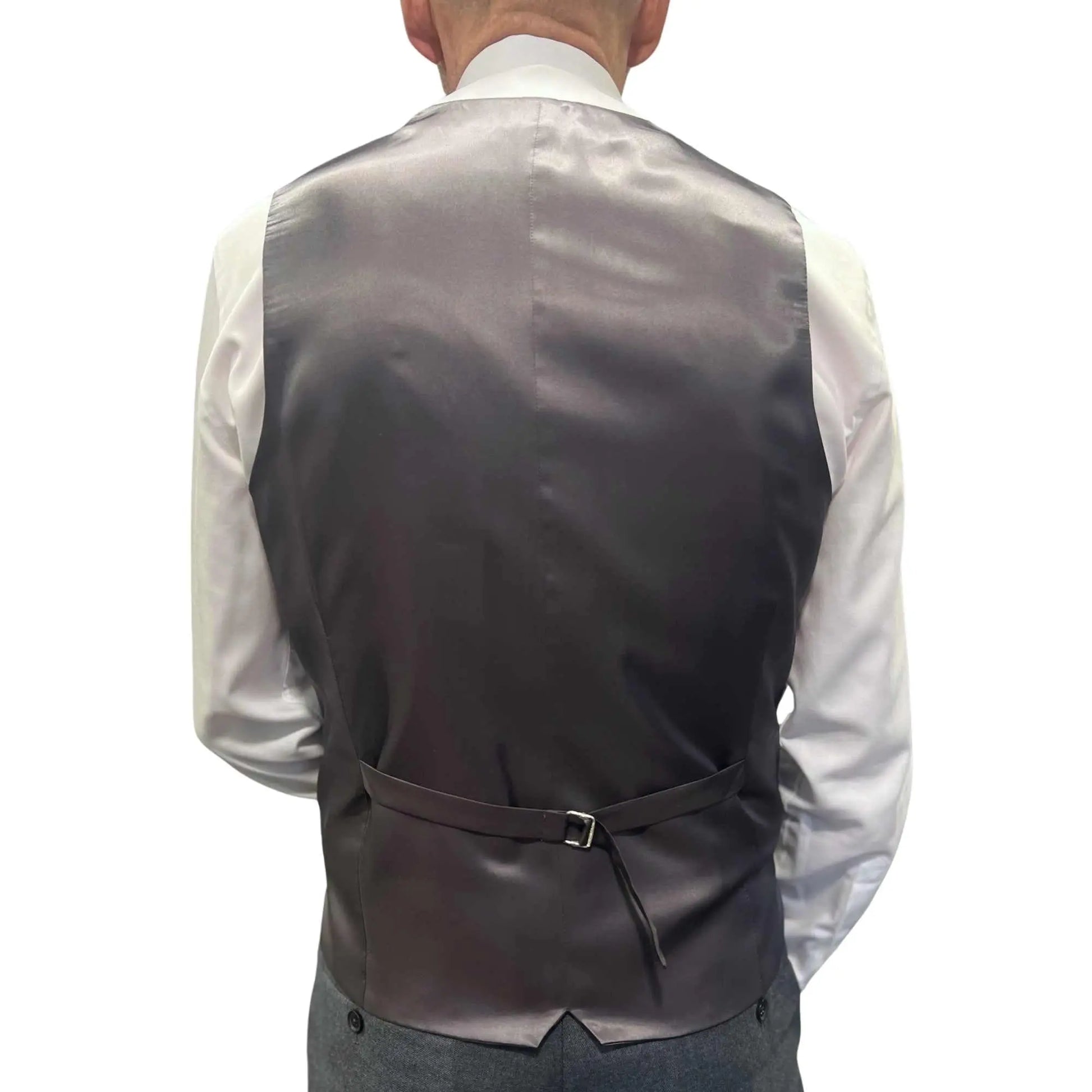 Buy Woven Durham Alfred Brown Wool 3-Piece Suit - Charcoal | Suitss at Woven Durham