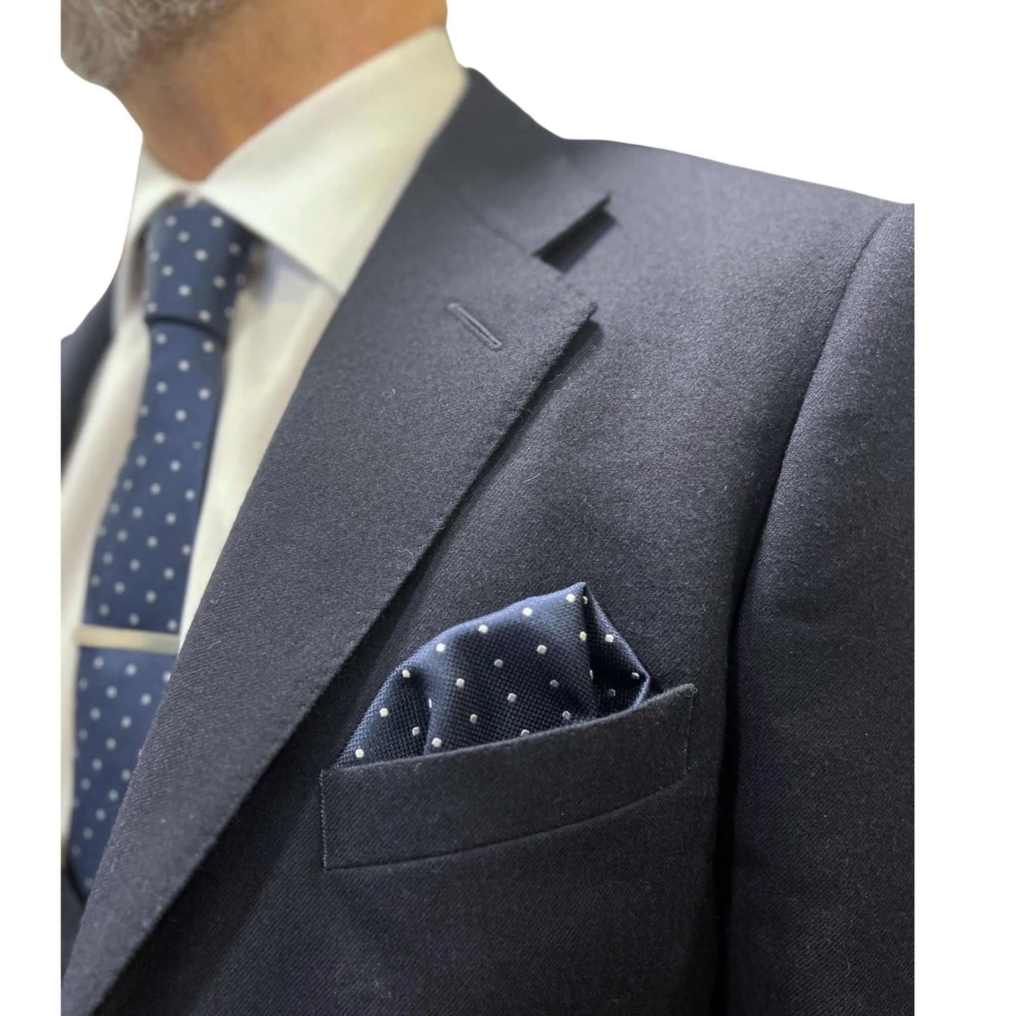 Buy Woven Durham Alfred Brown Wool 3-Piece Suit - Navy | Suitss at Woven Durham