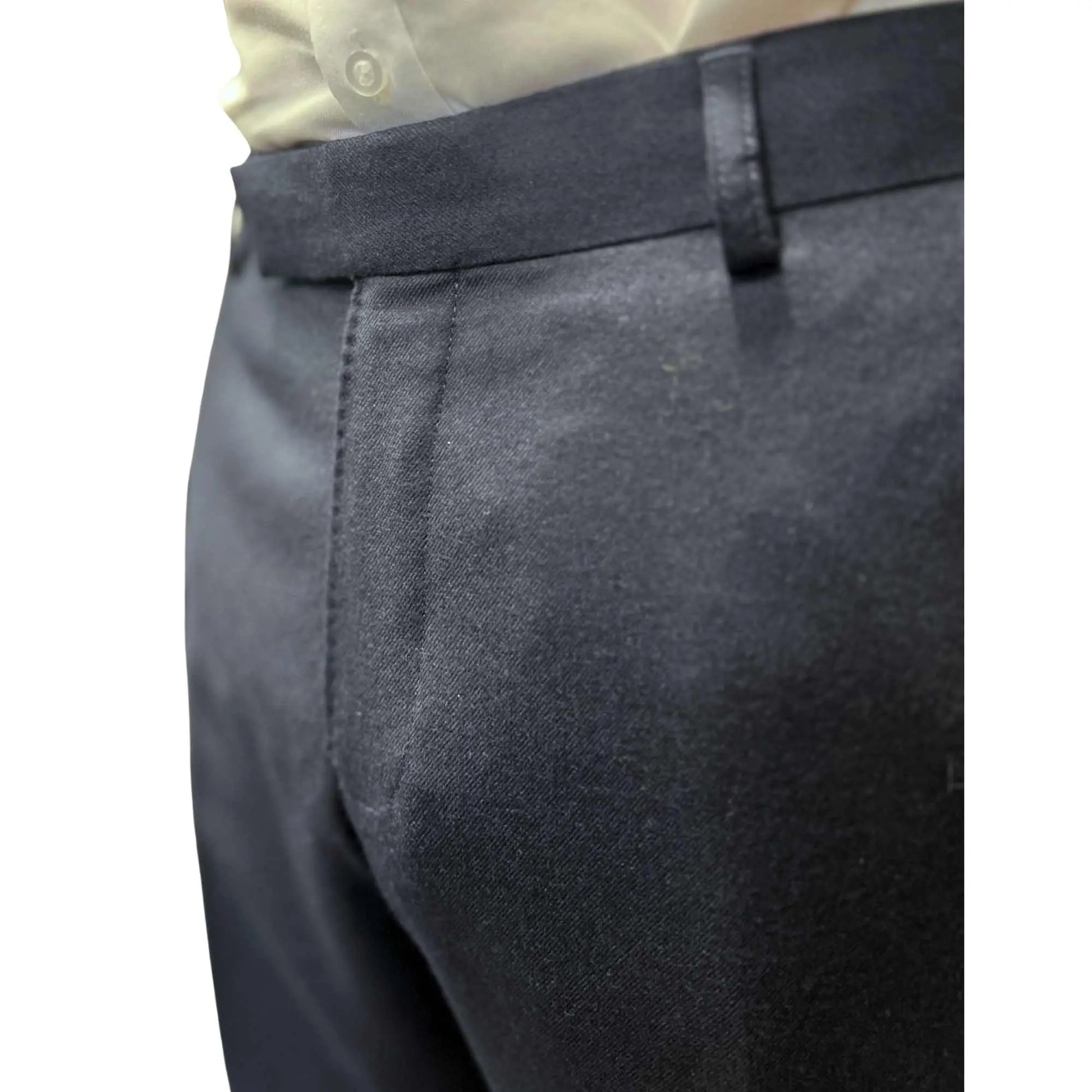 Buy Woven Durham Alfred Brown Wool 3-Piece Suit - Navy | Suitss at Woven Durham