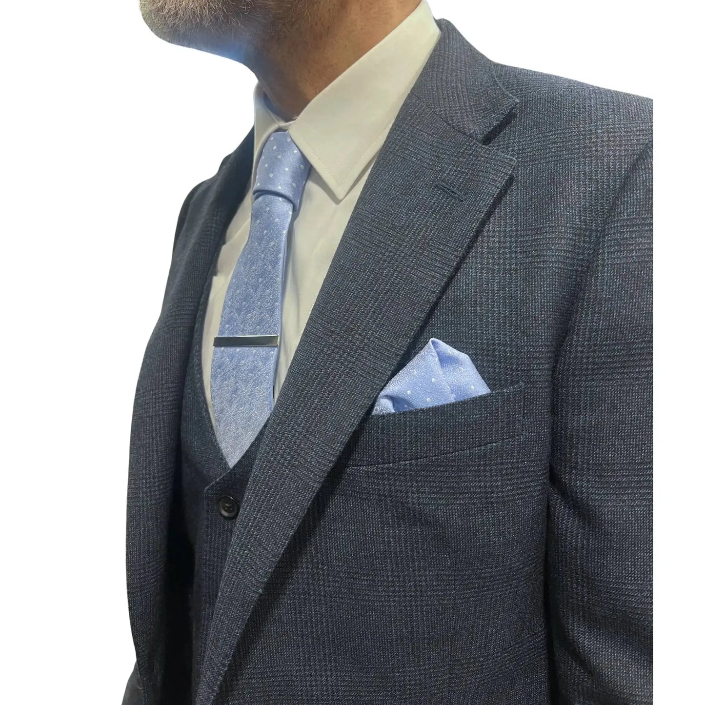 Buy Woven Durham Alfred Brown Wool 3-Piece Suit - Shadow Check | Suitss at Woven Durham