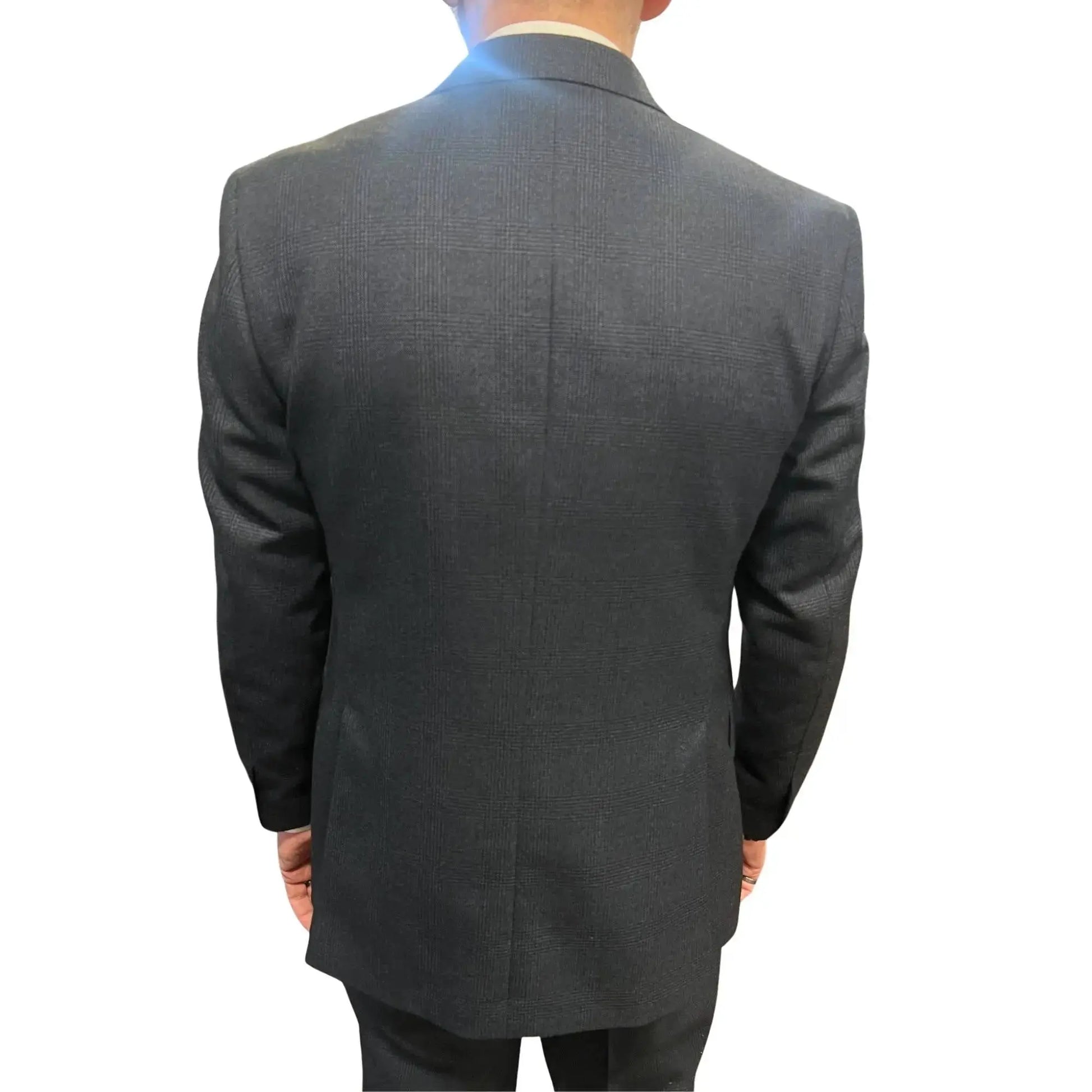 Buy Woven Durham Alfred Brown Wool 3-Piece Suit - Shadow Check | Suitss at Woven Durham