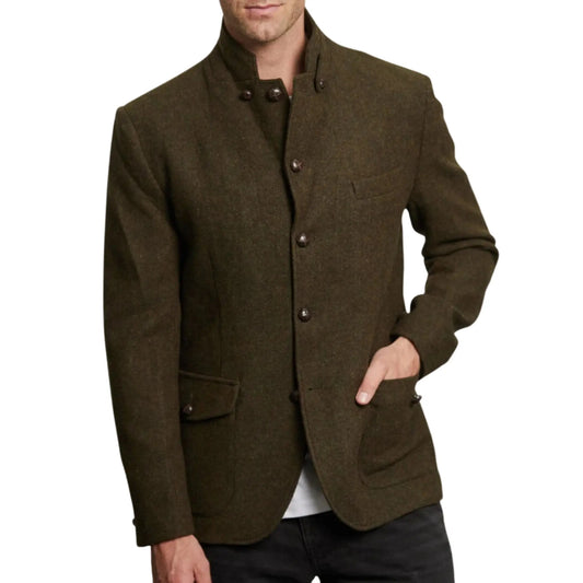 Buy Guards London Allenby Green Tweed Blazer | Blazerss at Woven Durham