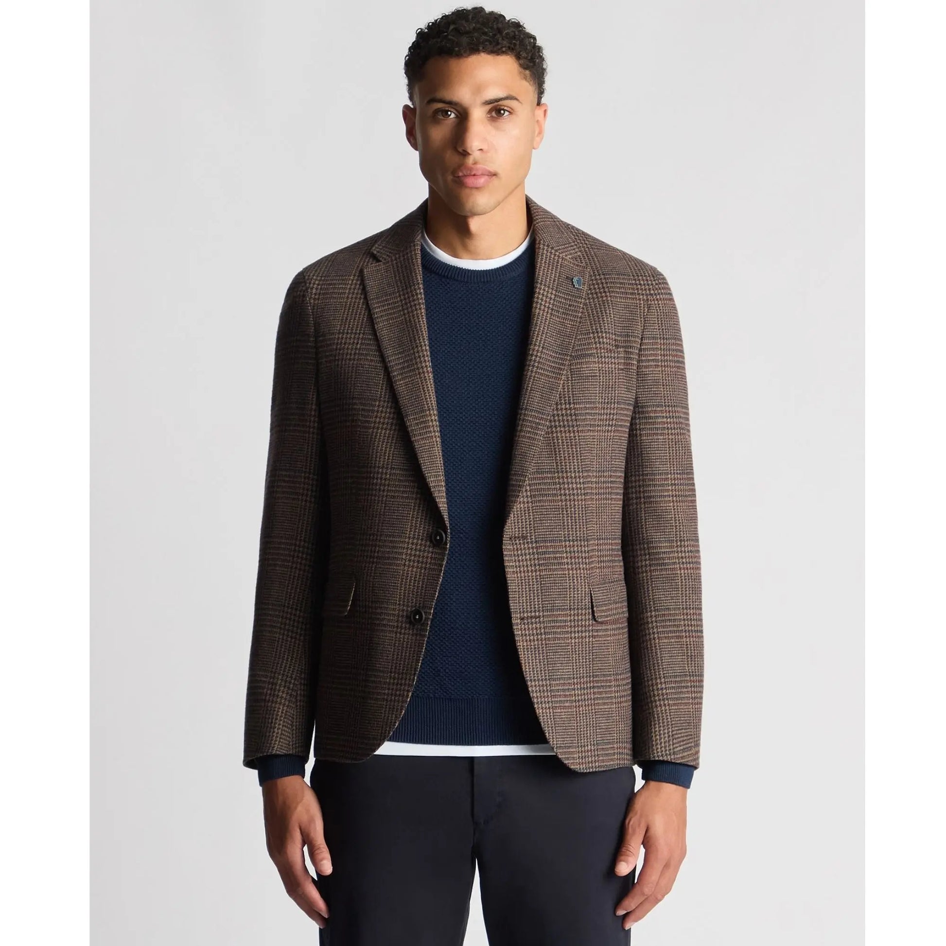 Buy Remus Uomo Alto Check Blazer - Dark Red (Copy) | Blazerss at Woven Durham