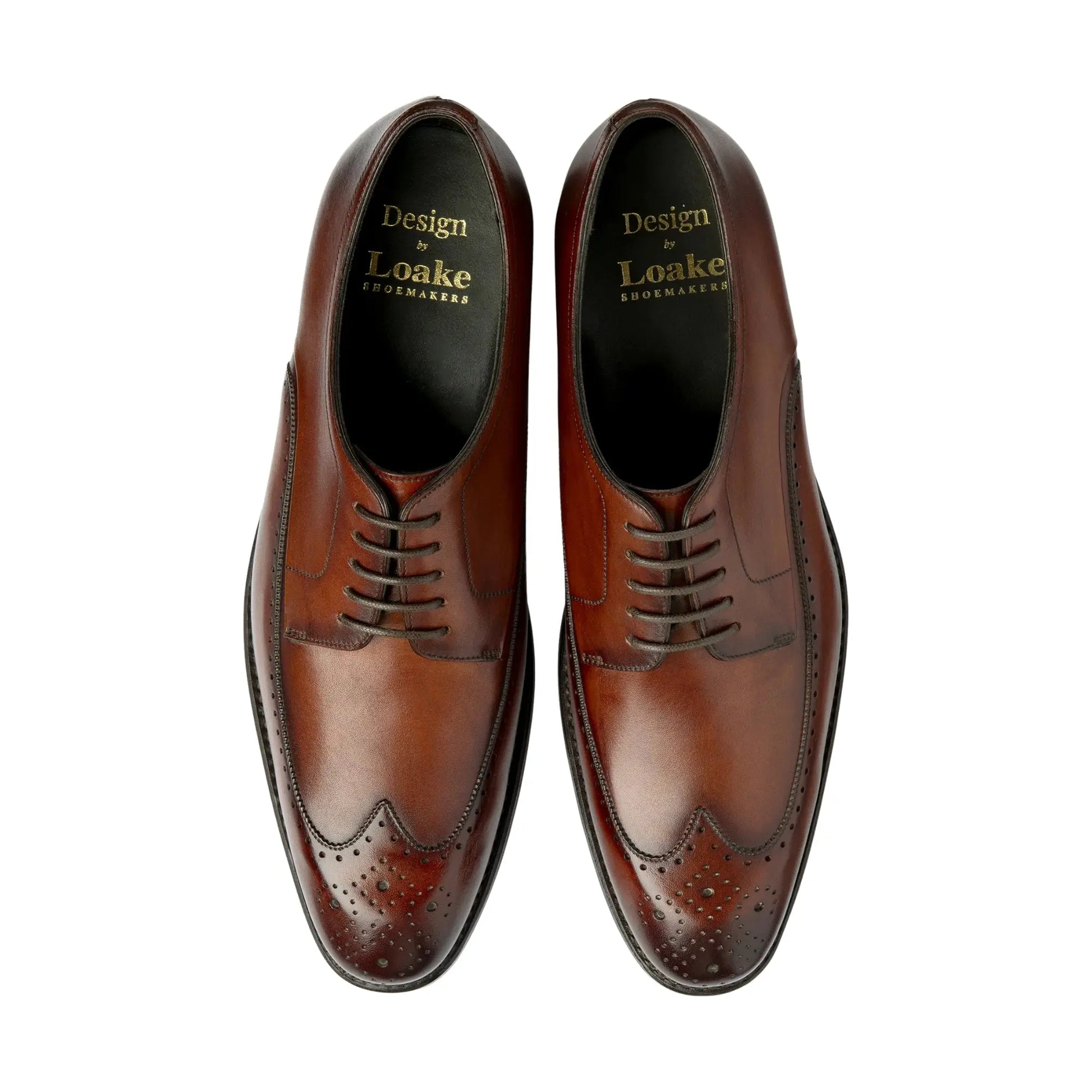 Buy Loake Bale Brogue - Brown | Brogue Shoess at Woven Durham