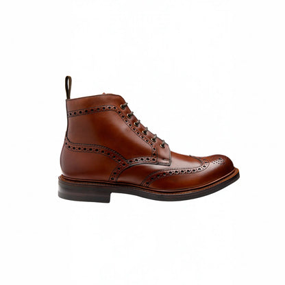Buy Loake Bedale Mahogany Lace Up Boot | Lace-Up Bootss at Woven Durham