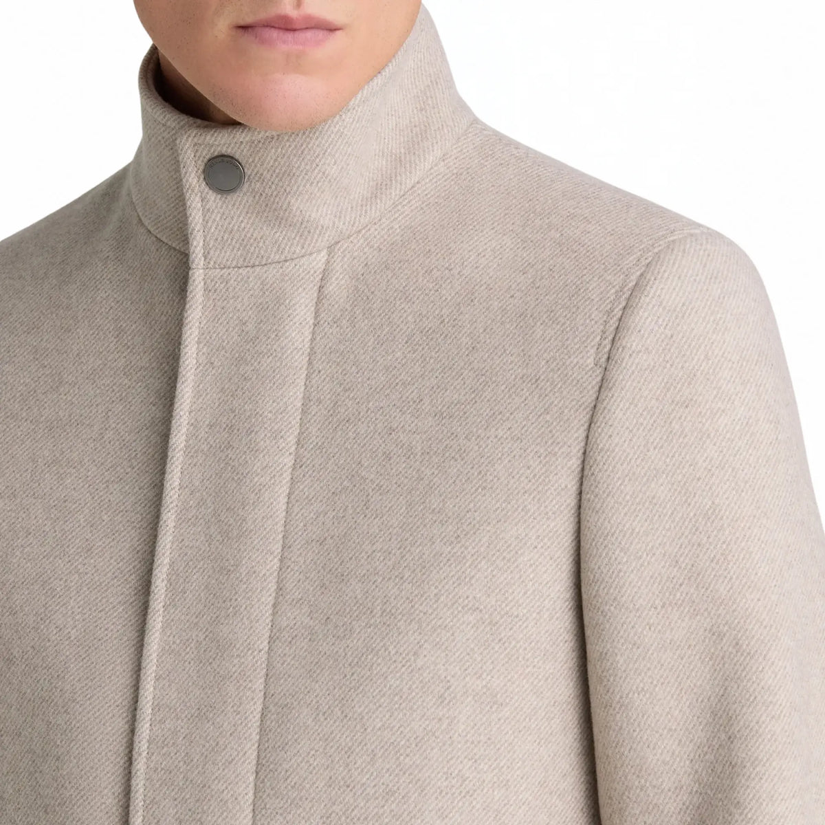 Buy Remus Uomo Beige Jacob Tailored Overcoat | Coatss at Woven Durham