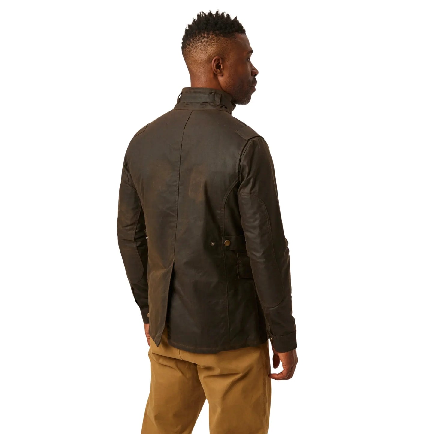 Buy Peregrine Bexley Brown Wax Jacket | Bomber Jacketss at Woven Durham