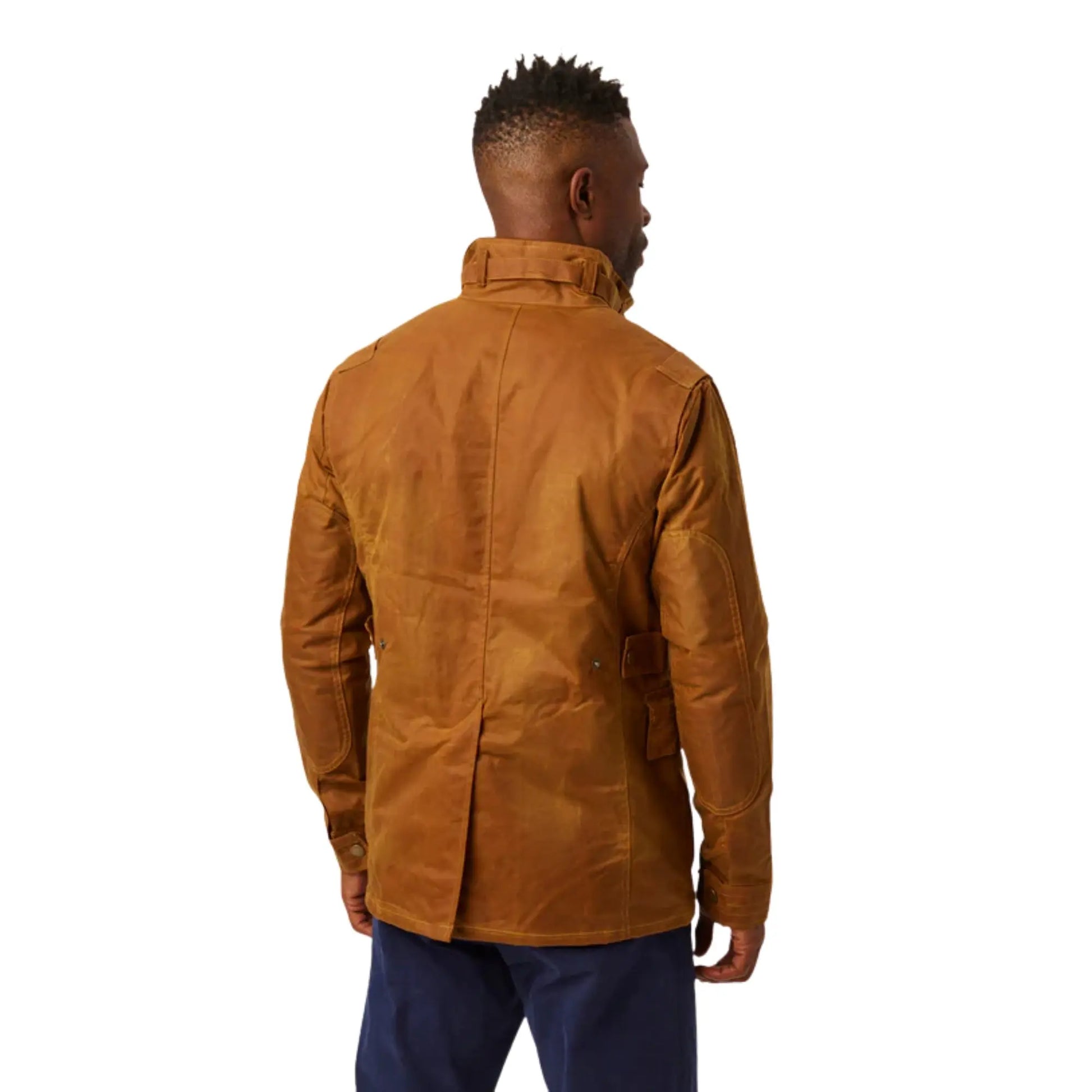 Buy Peregrine Bexley Mustard Wax Jacket | Bomber Jacketss at Woven Durham