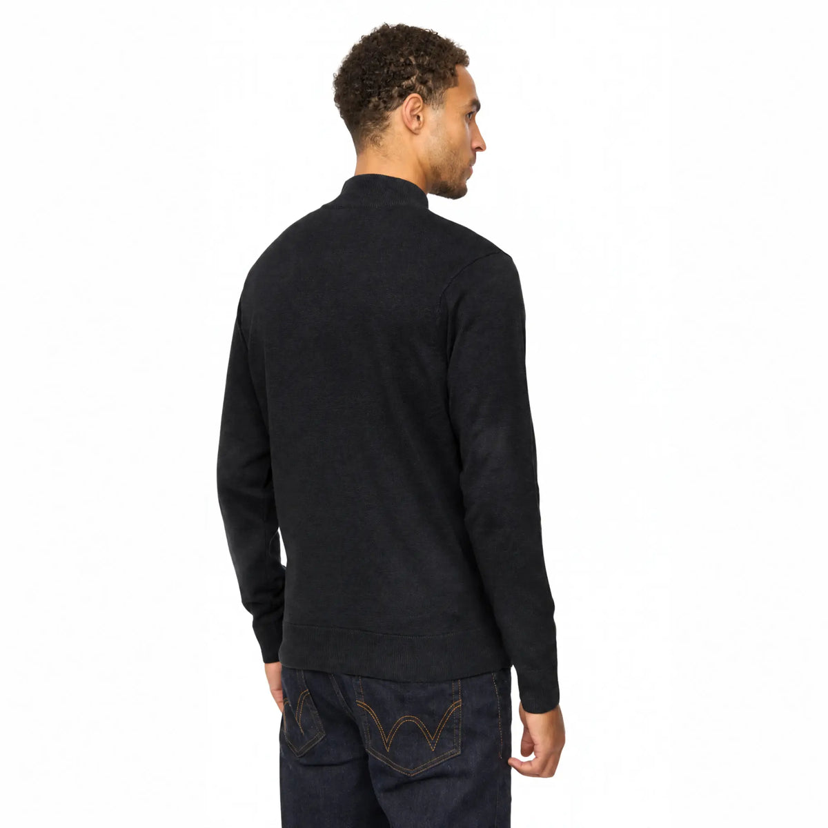 Buy Gabicci Vintage Black Duke Turtle Neck Jumper | Turtle-Neck Jumpers at Woven Durham