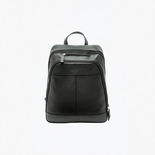 Buy Loake Black Waterloo Leather Rucksack | Backpacks at Woven Durham