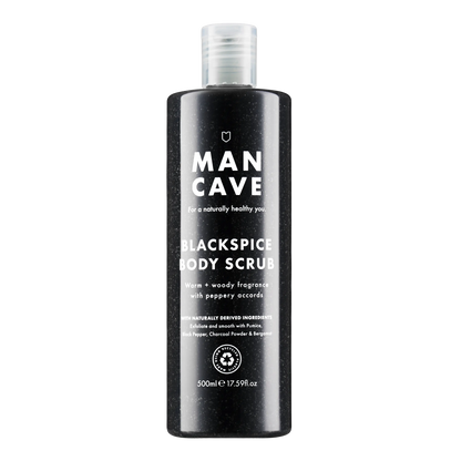 Buy ManCave Blackspice Body Scrub 500ml, Mens Shower Gel, Mens Gifts | s at Woven Durham