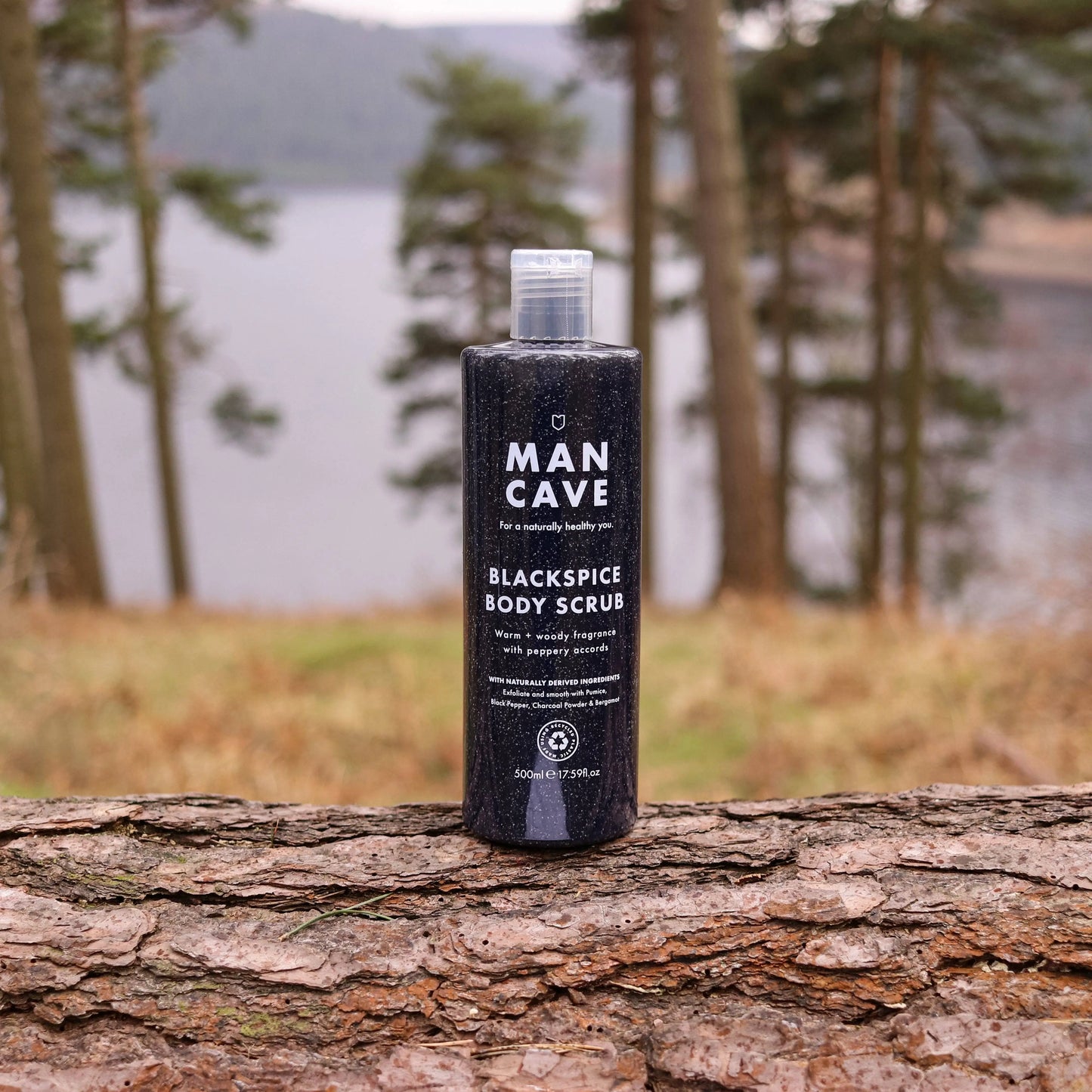 Buy ManCave Blackspice Body Scrub 500ml, Mens Shower Gel, Mens Gifts | s at Woven Durham