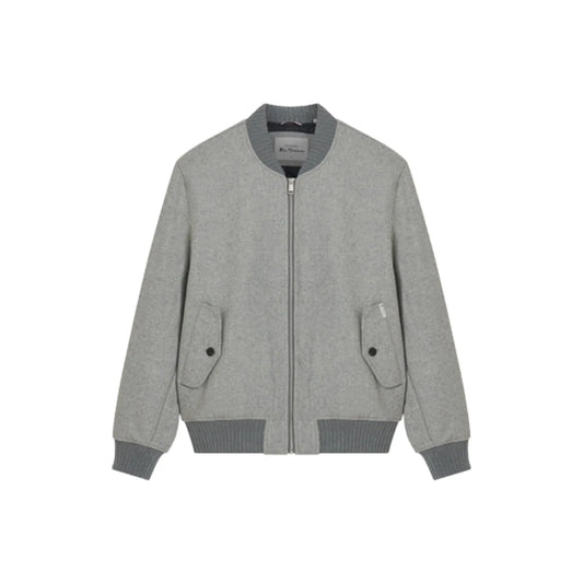 Buy Ben Sherman Bomber Jacket - Grey | Harrington Jacketss at Woven Durham