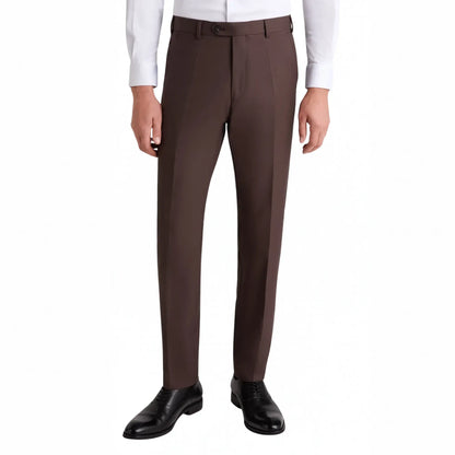 Buy Remus Uomo Brown Massa Suit Trouser | Suit Trouserss at Woven Durham