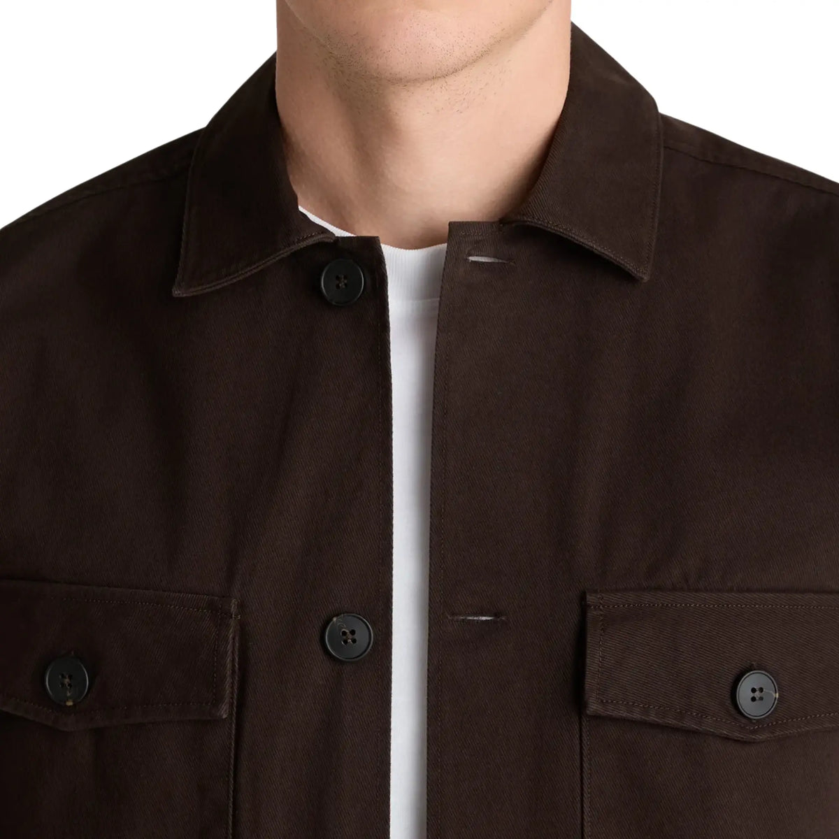 Buy Remus Uomo Brown Paolo Overshirt | Overshirtss at Woven Durham