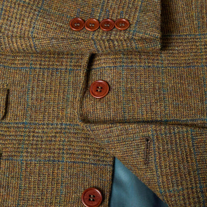 Buy Douglas & Grahame Brown Prince of Wales Check Cotswold Blazer | Overcoatss at Woven Durham