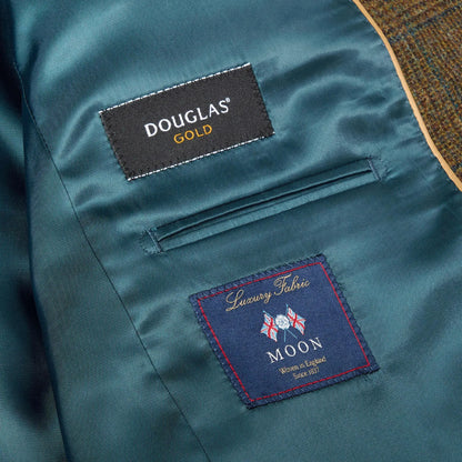 Buy Douglas & Grahame Brown Prince of Wales Check Cotswold Blazer | Overcoatss at Woven Durham