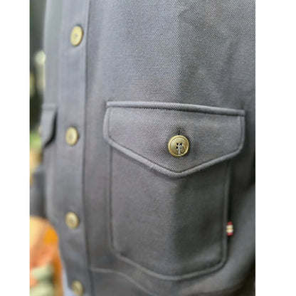 Buy Gabicci Vintage Button Through Jacket - Navy | Bomber Jacketss at Woven Durham