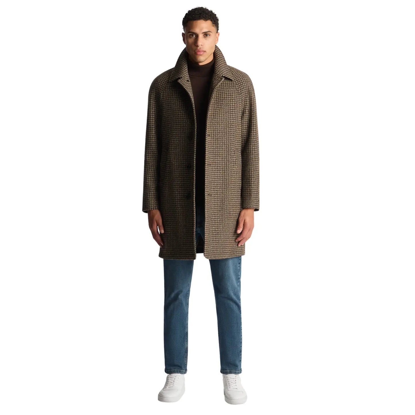 Buy Remus Uomo Callum Taupe Tailored Coat | Overcoatss at Woven Durham