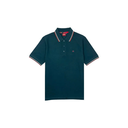 Buy Merc London Card Polo Shirt - Teal | Short-Sleeved Polo Shirtss at Woven Durham