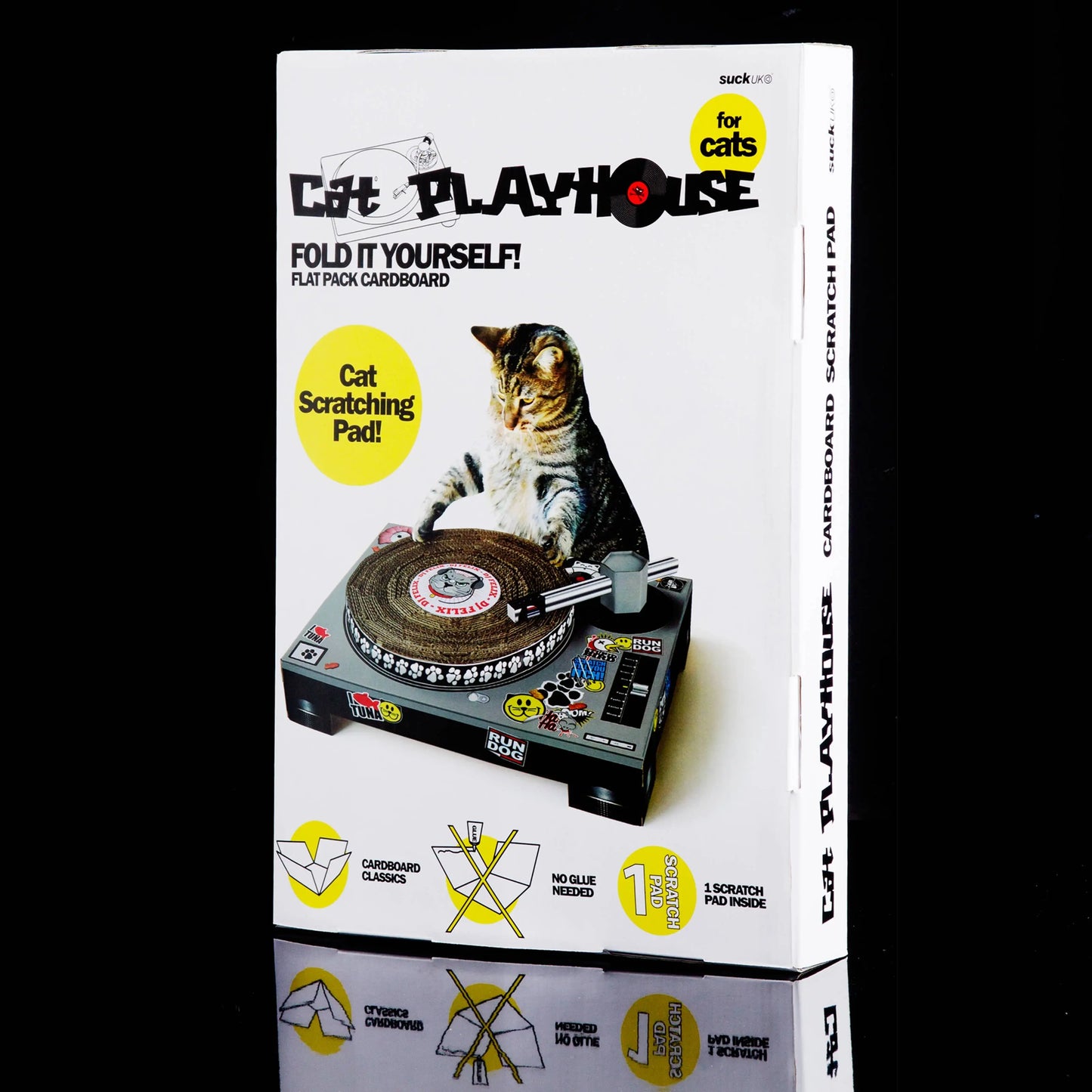 Buy SUCK UK Cat Scratch DJ Decks | Cat Toyss at Woven Durham
